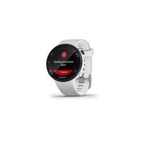 Garmin Forerunner 45S/P Reloj Multisport, Adulto, Unisex, Blanco, S