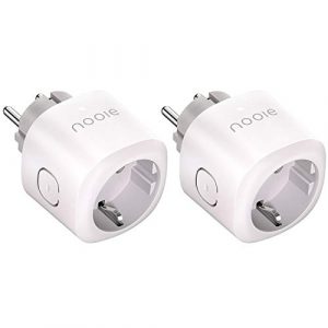 Nooie Enchufe Inteligente Smart Plug Compatible con Amazon Alexa, Echo, Google Home, Enchufes Inteligentes Temporizador Interruptor Wifi, Domotica para el Hogar(2 Packs)