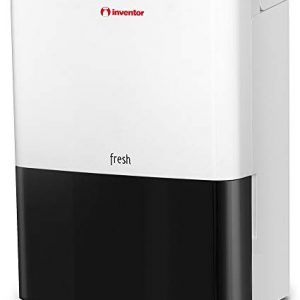 Inventor Fresh 12L, Deshumidificador Portátil con Refrigerante R290 – Deshumidificación Continua y Silenciosa, Panel de Control Digital y Dos Años de Garantía