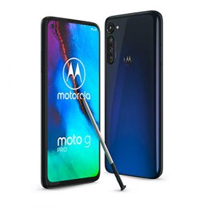 Motorola Moto G Pro – Smartphone de 6,4″ con lápiz táctil incorporado, 4GB RAM + 128GB de ROM, dual Sim – Color Mystic Indigo [Versión Española, compatible con Portugal]
