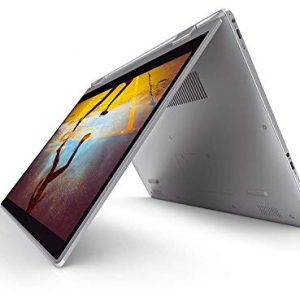 Medion S4403 – Portátil táctil Convertible y Ultrafino 14″ FullHD (Intel Core i3-7020U, 4GB RAM, 128GB SSD, Windows 10) Gris Titanium – Teclado QWERTY español