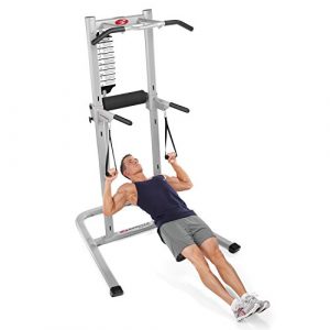 Bowflex BodyTower Torre de Ejercicios, Adultos Unisex, Rojo, Negro, Gris, Talla Única