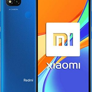 Xiaomi Redmi 9C NFC-Smartphone con Pantalla HD+ de 6.53″ DotDrop (3GB+64GB, Triple cámara trasera de 13MP con IA, MediaTek Helio G35, Batería de 5000 mAh, 10 W de carga rápida), Azul [Ver.Española]