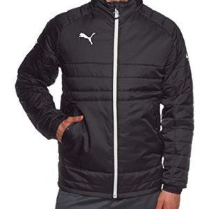 PUMA Stadium Jacket Chaqueta, Hombre, Black-White, L