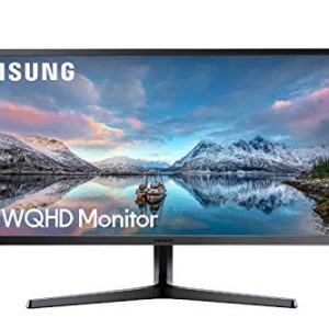 Samsung S34J552 – Monitor de 34″ UltraWide QHD (3440×1440, 4 ms, 75 Hz, FreeSync, LED, VA, 21:9, 3000:1, 300 cd/m², 178°, HDMI, PBP, PIP, Base en V) Negro