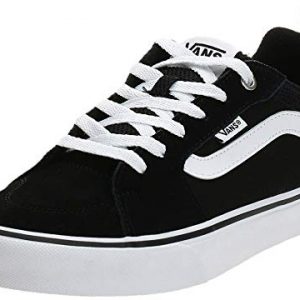 Vans Filmore, Sneaker para Hombre, Negro ((Suede/Canvas) Black/White Iju), 41 EU
