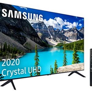 Samsung Crystal UHD 2020 55TU8005 – Smart TV de 55″ con Resolución 4K, HDR 10+, Crystal Display, Procesador 4K, PurColor, Sonido Inteligente, One Remote Control y Asistentes de Voz Integrados