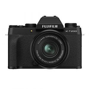Fujifilm X-T200 – Kit cámara con Objetivo Intercambiable XC15-45/3.5-5.6 PZ, Color Negro