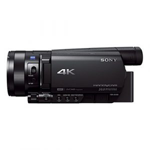 Sony FDR-AX100E Handycam – Videocámara de 14.2 MP con Pantalla de 3.5″ y WiFi, color Negro