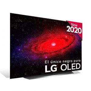 LG OLED65CX-ALEXA – Smart TV 4K OLED 164 cm (65″) con Inteligencia Artificial, Serie C, Procesador Inteligente α9 Gen3, Deep Learning, 100% HDR, Dolby Vision/ATMOS, HDMI 2.1