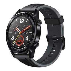 Huawei Watch GT Sport – Reloj (TruSleep, GPS, monitoreo del ritmo cardiaco), Negro