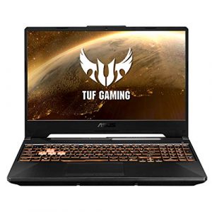 ASUS TUF Gaming A15 FX506LH-BQ034 – Ordenador Portátil Gaming de 15.6″ FullHD (Intel Core i5-10300H, 16GB RAM, 512GB SSD, NVIDIA GTX1650-4GB, Sin Sistema Operativo)Negro Hoguera-Teclado QWERTY español