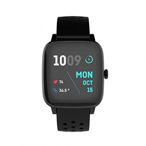 PRIXTON Life Fit – Pulsera de Actividad Reloj Inteligente para Mujer y Hombre con Termometro Pulsometro Registro de Actividad para Fitness Estilo Deportivo Compatible con Android e iOS