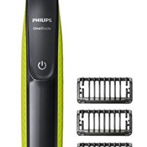 Philips OneBlade QP2520/20 – Depiladoras para la barba (1 mm, 5 mm, Carbón vegetal, Cal, 45 min, Integrado, Níquel-metal hidruro (NiMH))