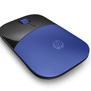 HP Z3700 RF Raton óptico inalámbrico 1200DPI Azul (Ambidiestro) – Ratón (RF inalámbrico, Oficina, Botones, Rueda, Óptico, Pilas)