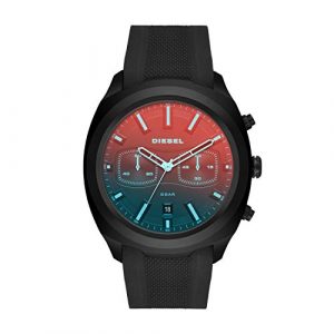 Diesel Reloj Cronógrafo para Hombre de Cuarzo con Correa en Silicona DZ4493