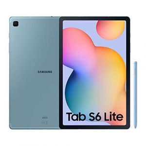 SAMSUNG Galaxy Tab S6 Lite – Tablet de 10.4″ (WiFi, Procesador Exynos 9611, RAM de 4GB, Almacenamiento de 64GB, Android 10) – Color Azul [Versión española]
