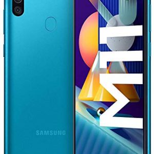 SAMSUNG Galaxy M11 | Smartphone Dual SIM, Pantalla de 6,4″», Cámara 13 MP, 3 GB RAM, 32 GB ROM Ampliables, Batería 5.000 mAh, Android, Color Azul metálico [Versión española]