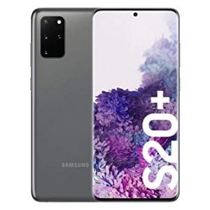 Samsung Galaxy S20+ – Smartphone 6.7″ Dynamic AMOLED (8GB RAM, 128GB ROM , cuádruple cámara trasera 64MP, Octa-core Exynos 990, 4500mAh batería, carga ultra rápida), Cosmic Gray [Versión española]