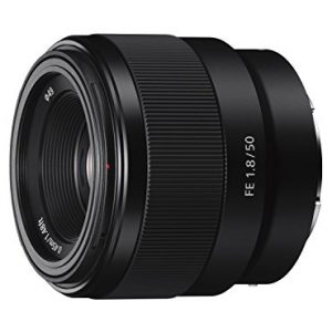 Sony SEL50F18F.SYX Objetivo Fijo (FE 50 mm, F1.8), Negro, solo Objetivo