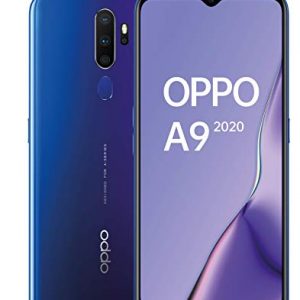 OPPO A9 2020 – Smartphone de 6.5» HD+, 4G Dual SIM, 8 Core, 128 GB, 4 GB RAM, 48 + 8 + 2 + 2 MP, 16 MP, Púrpura Espacial