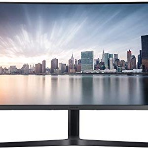 SAMSUNG LC34H892WGUXEN – Monitor Curvo de 34″» WQHD (3440X1440, QLED, 21:9, 100Hz, 4Ms, 3000:1, 300 Cd/m², 1800R, G-Sync, DisplayPort, HDMI, USB Type-C, PBP, PIP) Plata Oscuro