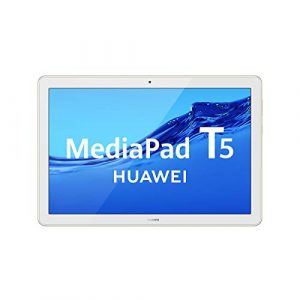 HUAWEI MediaPad T5 – Tablet de 10.1″ FullHD (Wifi, RAM de 3GB, ROM de 32GB, Android 8.0, EMUI 8.0), Color Blanco y Oro (Champagne Gold)