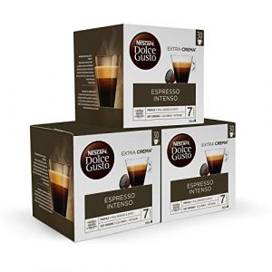 Nescafé DOLCE GUSTO Magnum ESPRESSO INTENSO – Cápsulas de Café 3 x 30 – 90 Cápsulas