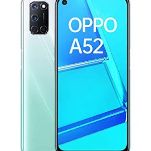 OPPO A52 – Smartphone de 6.5″ FHD+, 4GB/64GB, Octa-core, cámara trasera 12 + 8 + 2 + 2 MP, cámara frontal 8 MP, 5.000 mAh, Android 10, color Blanco