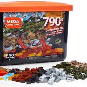 Mega Construx Caja PRO de 790 piezas y bloques de construcción para niños +8 años (Mattel GJD26) , color/modelo surtido