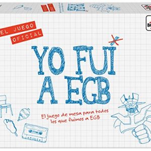Educa – o Fui A EGB, Juego de mesa familiar, Preguntas y pruebas para nostálgicos de la EGB, a partir de 12 años (16587)