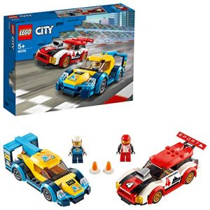 LEGO City Turbo Wheels – Coches de Carreras, Set de Construcción para Jugar a Competir, con los Dos Conductores, Juguete de Acción a Partir de 5 Años (60256) , color/modelo surtido