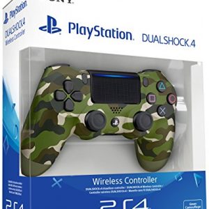 Sony – Dualshock 4 V2 Mando Inalámbrico, Color Verde Camuflaje (PS4)