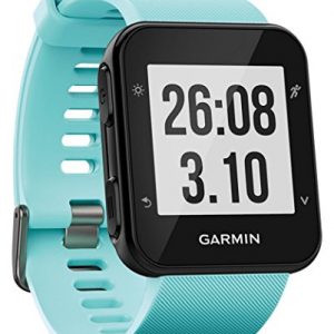 Garmin Forerunner 35- Reloj GPS con monitor de frecuencia cardiaca en la muñeca, monitor de actividad y notificaciones inteligentes, color turquesa