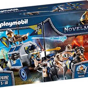 PLAYMOBIL- Transporte del Tesoro Novelmore Juguete, Multicolor (70392)