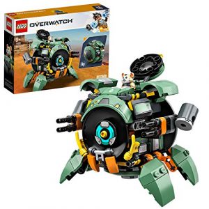 LEGO Overwatch – Wrecking Ball, Juguete de Construcción Inspirado en el Videojuego, Robot de Juguete para Recrear Aventuras, Incluye Minifigura de Hammond (75976)