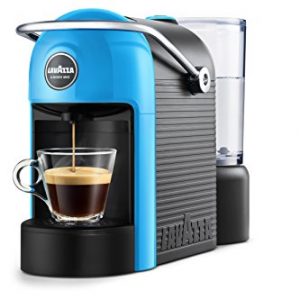Lavazza Jolie Cafetera cápsulas monodosis, 1250 W, 0.6 litros, Plástico, Negro, Azul