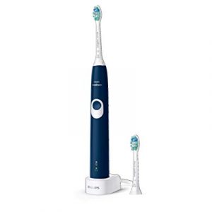 Philips Sonicare ProtectiveClean HX6801/08 – Cepillo de dientes eléctrico con sensor de presión, tecnología BrushSync, 2 intensidades y 2 cabezales incluidos