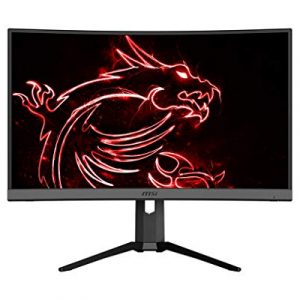 MSI Optix MAG272CQR – Monitor Gaming Curvo de 27″ LED WQHD 165Hz (2560 x 1440p, ratio 16:9, Panel VA, pantalla curva 1500R, 1 ms respuesta, brillo 300 nits, Anti-glare) negro