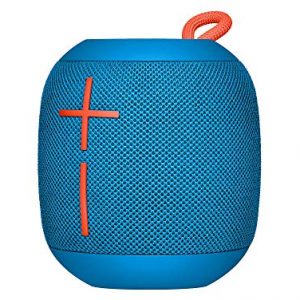 Ultimate Ears Wonderboom Altavoz Portátil Inalámbrico Bluetooth, Sonido Envolvente de 360°, Impermeable, Conexión de 2 Altavoces para Sonido Potente, Batería de 10 h, color Azul