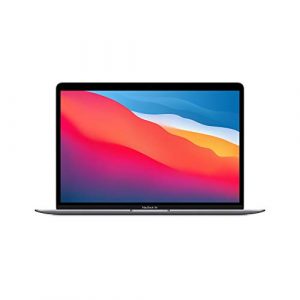 2020 Apple MacBook Air con Chip M1 de Apple (de 13 Pulgadas, 8 GB RAM, 256 GB SSD) – Gris Espacial