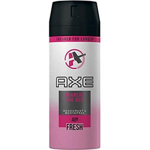 AXE – Anarchy for Her – Desodorante Bodyspray para mujer, protección de 48 horas, Negro – 150 ml