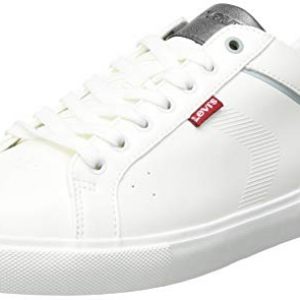 Levi’s Woodward 2.0, Zapatillas Hombre, White Normal, 41 EU