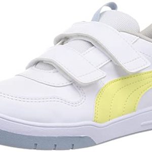 Puma Multiflex SL V, Zapatillas Deportivas, White Yello, 35 EU