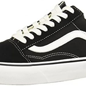 Vans Old Skool Zapatillas Unisex, Negro (Black/White), 42