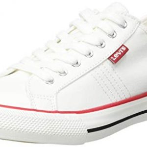 Levi’s Hernandez S, Zapatillas Mujer, Regular White, 40 EU