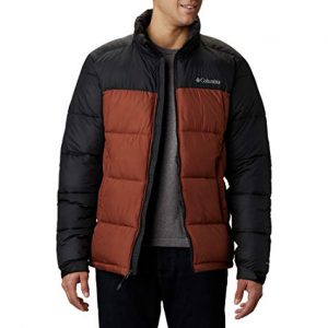Columbia Pike Lake Chaqueta Aislante, Hombre, Dark Amber, Black, S