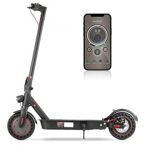 iScooter Patinete Electrico – Patinete Eléctrico Adultos Soporta hasta 120kg, Control de App Móviles E-Scooter Control de Crucero