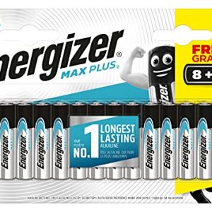 Energizer MAX PLUS – Pack de 8+4 Pilas Alcalinas AAA/ LR03