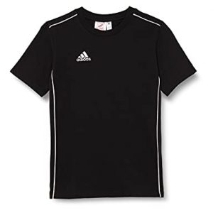 adidas CORE18 tee Y T-Shirt, Unisex-Child, Negro, 7-8Y